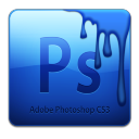 Photoshop CS3 Dirty Icon 128x128 png